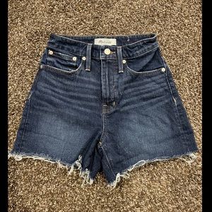 Madewell // NWOT High Waisted Jean Shorts